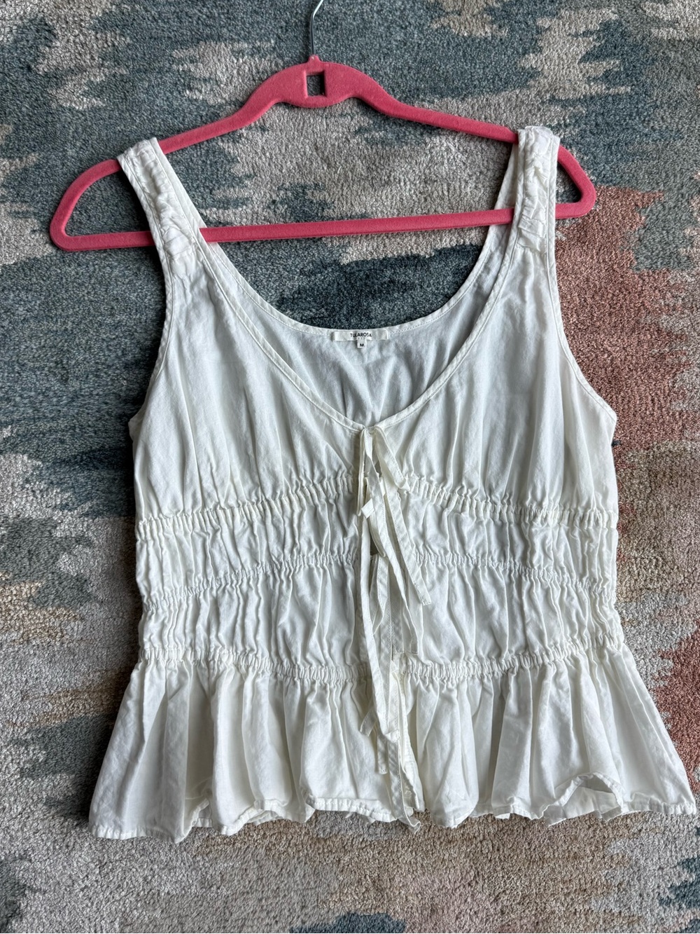 Tularosa Giselle Top in Ivory